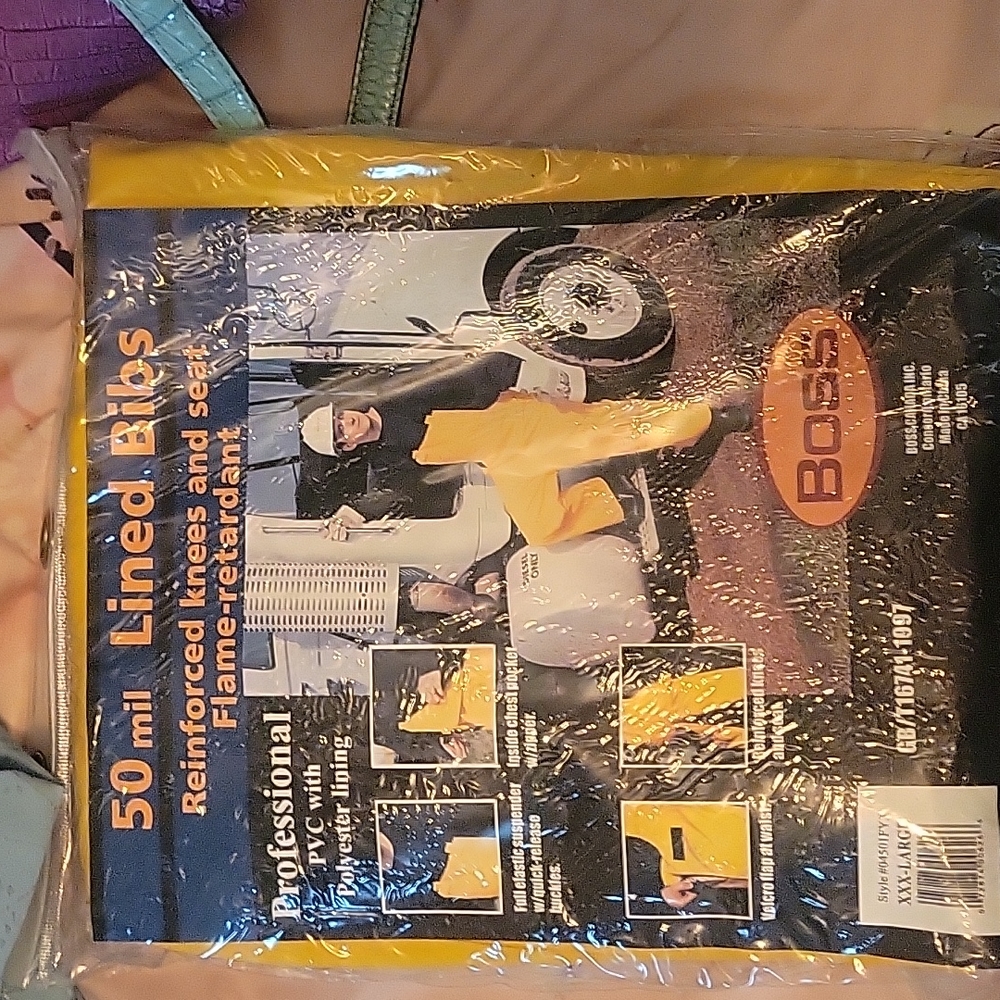 Pvc lined bibs